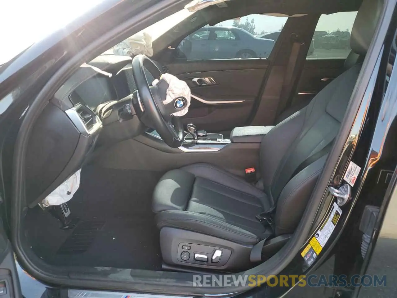7 fotografías del automóvil dañado 3MW5P7J03M8C03997 BMW 3 SERIES 2021