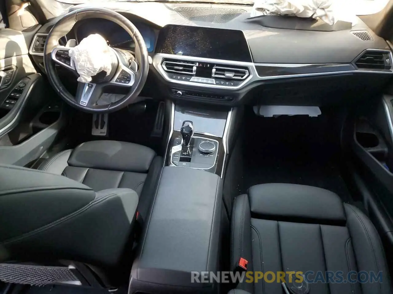 8 fotografías del automóvil dañado 3MW5P7J03M8C03997 BMW 3 SERIES 2021