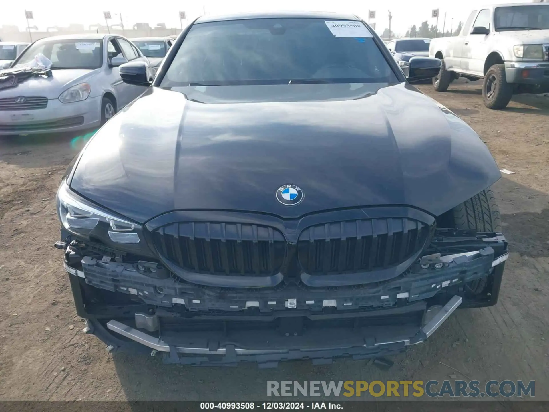 13 fotografías del automóvil dañado 3MW5P7J05M8B83798 BMW 3 SERIES 2021