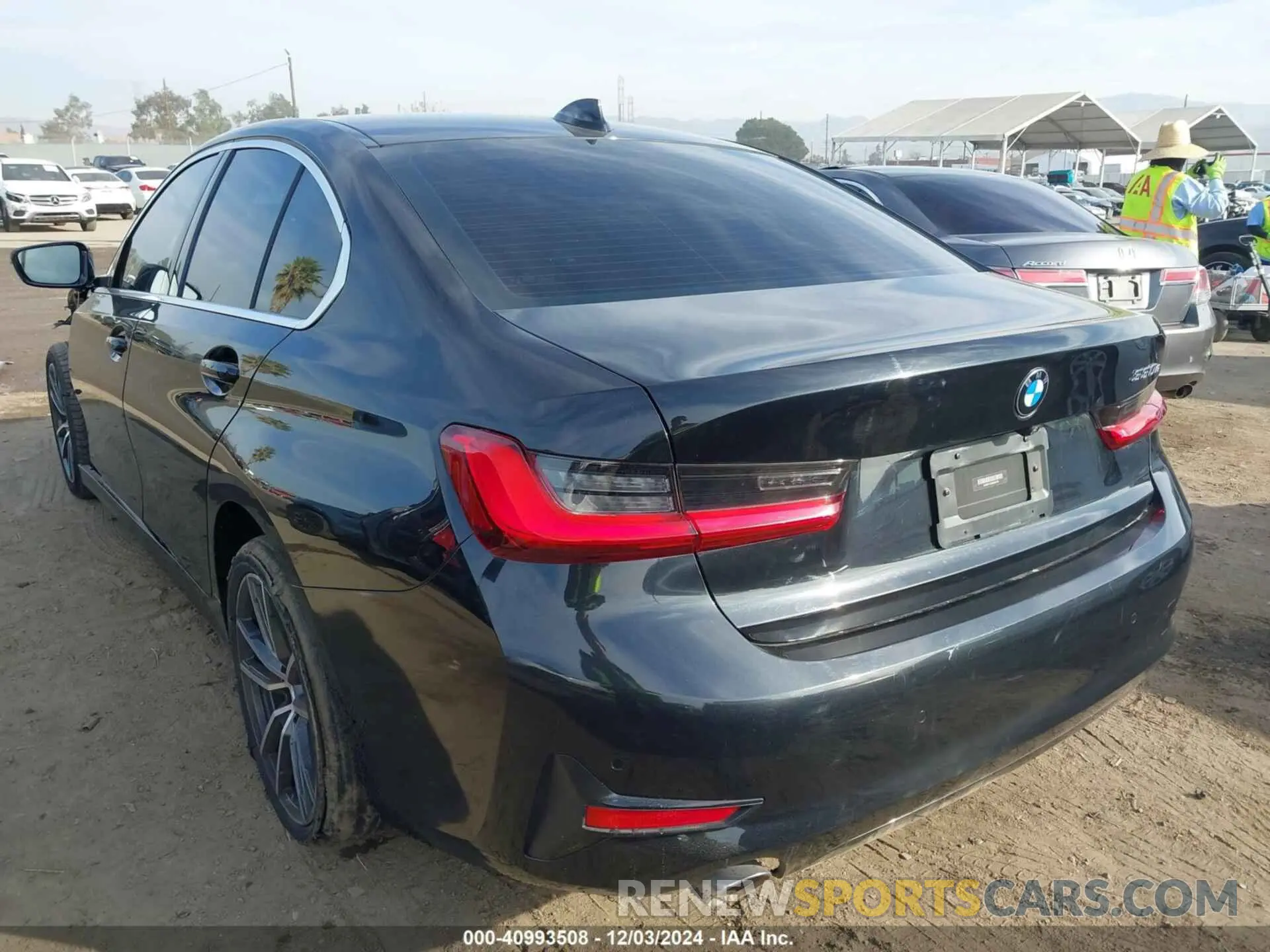 3 fotografías del automóvil dañado 3MW5P7J05M8B83798 BMW 3 SERIES 2021