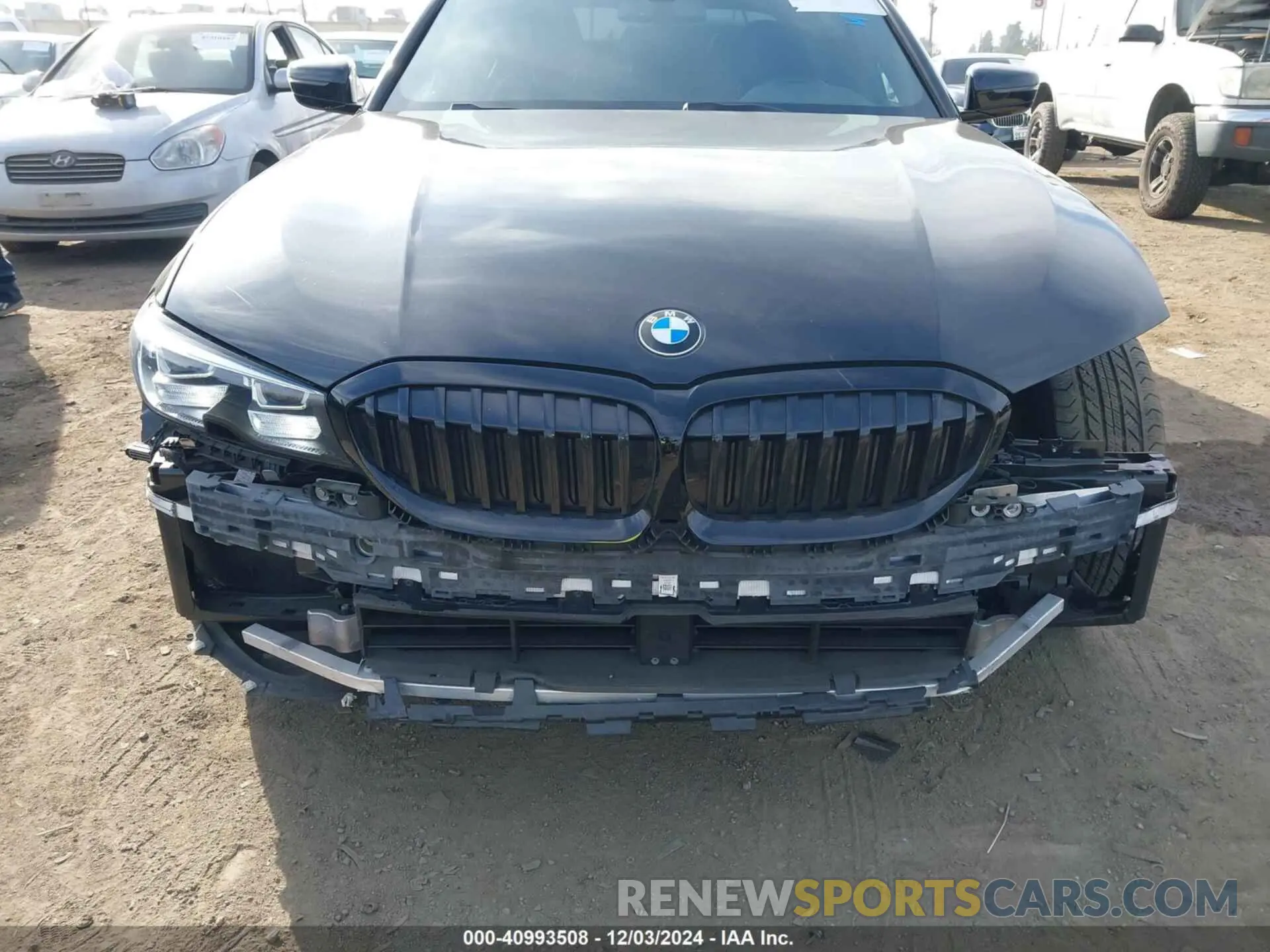 6 fotografías del automóvil dañado 3MW5P7J05M8B83798 BMW 3 SERIES 2021
