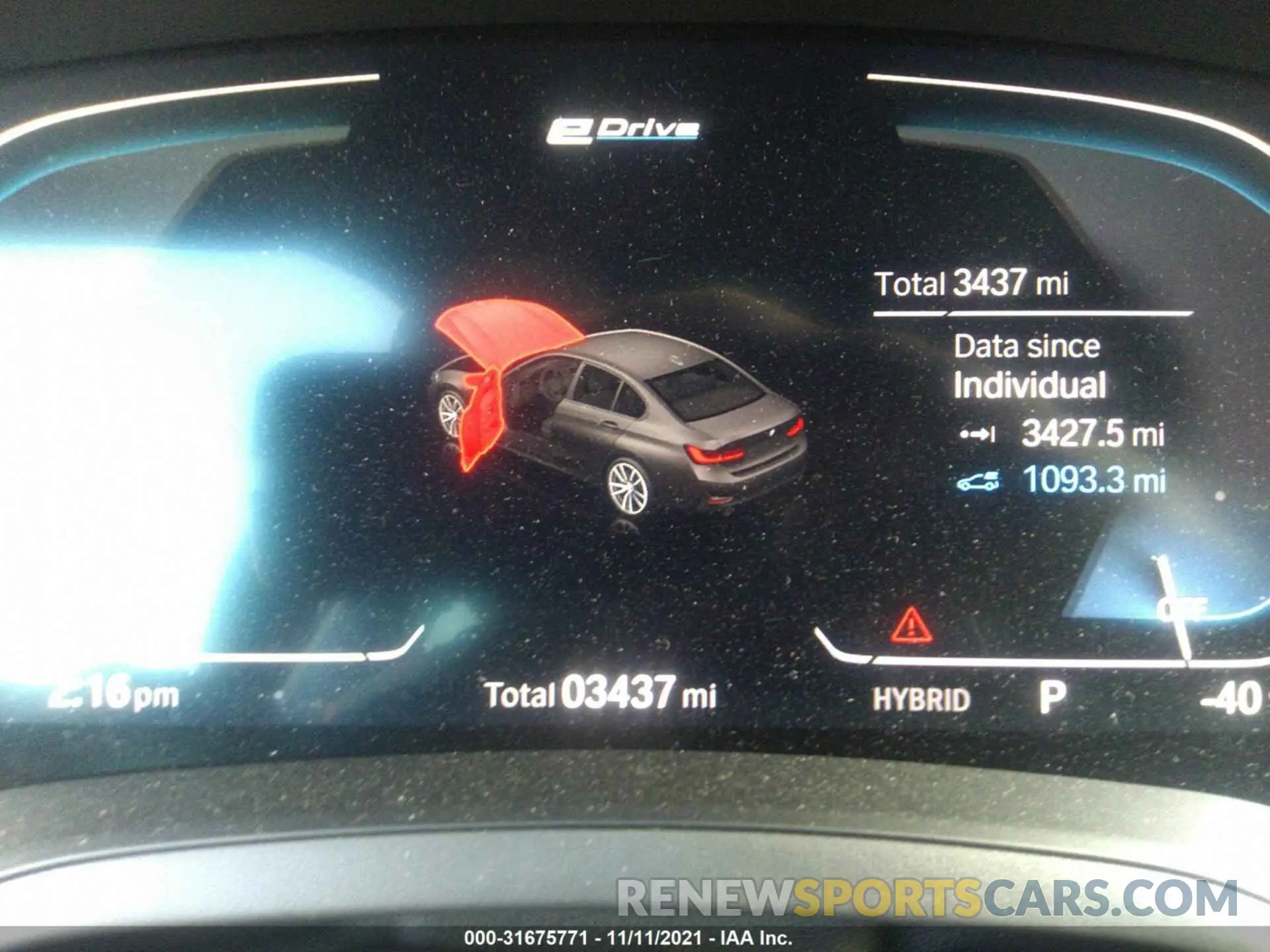 7 fotografías del automóvil dañado 3MW5P7J06M8C11575 BMW 3 SERIES 2021