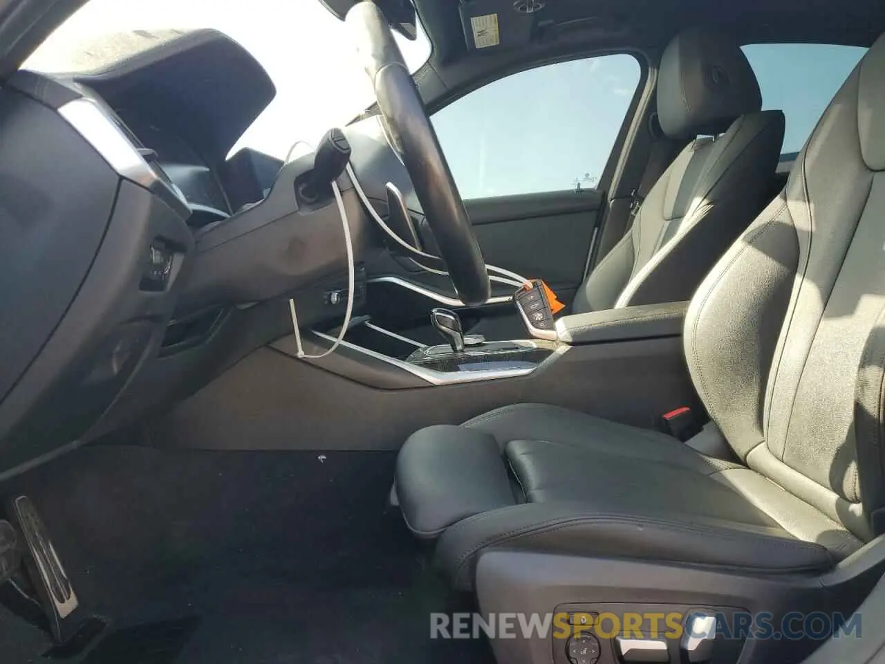 7 fotografías del automóvil dañado 3MW5P7J07M8B62645 BMW 3 SERIES 2021