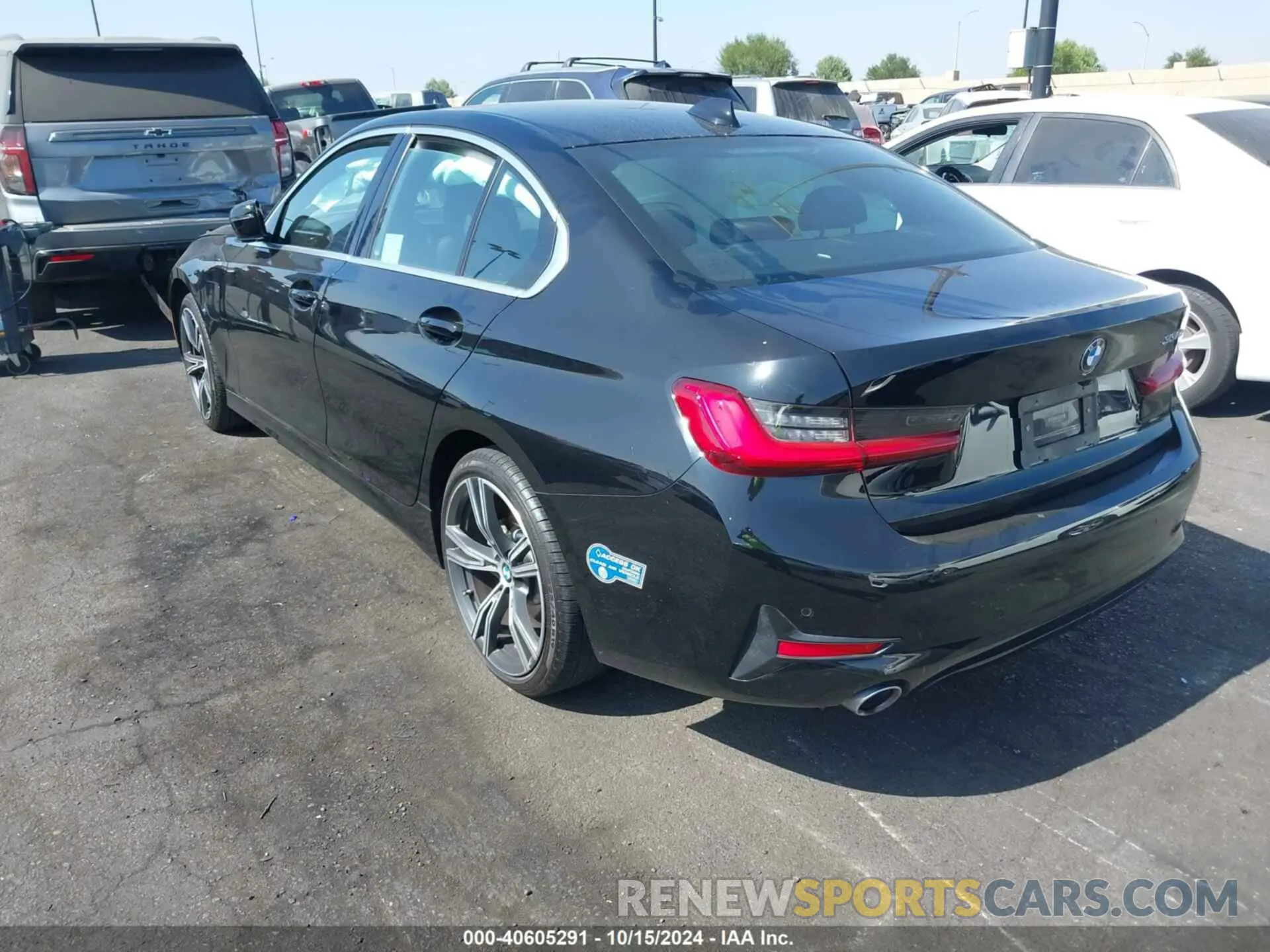 3 fotografías del automóvil dañado 3MW5P7J07M8B64606 BMW 3 SERIES 2021