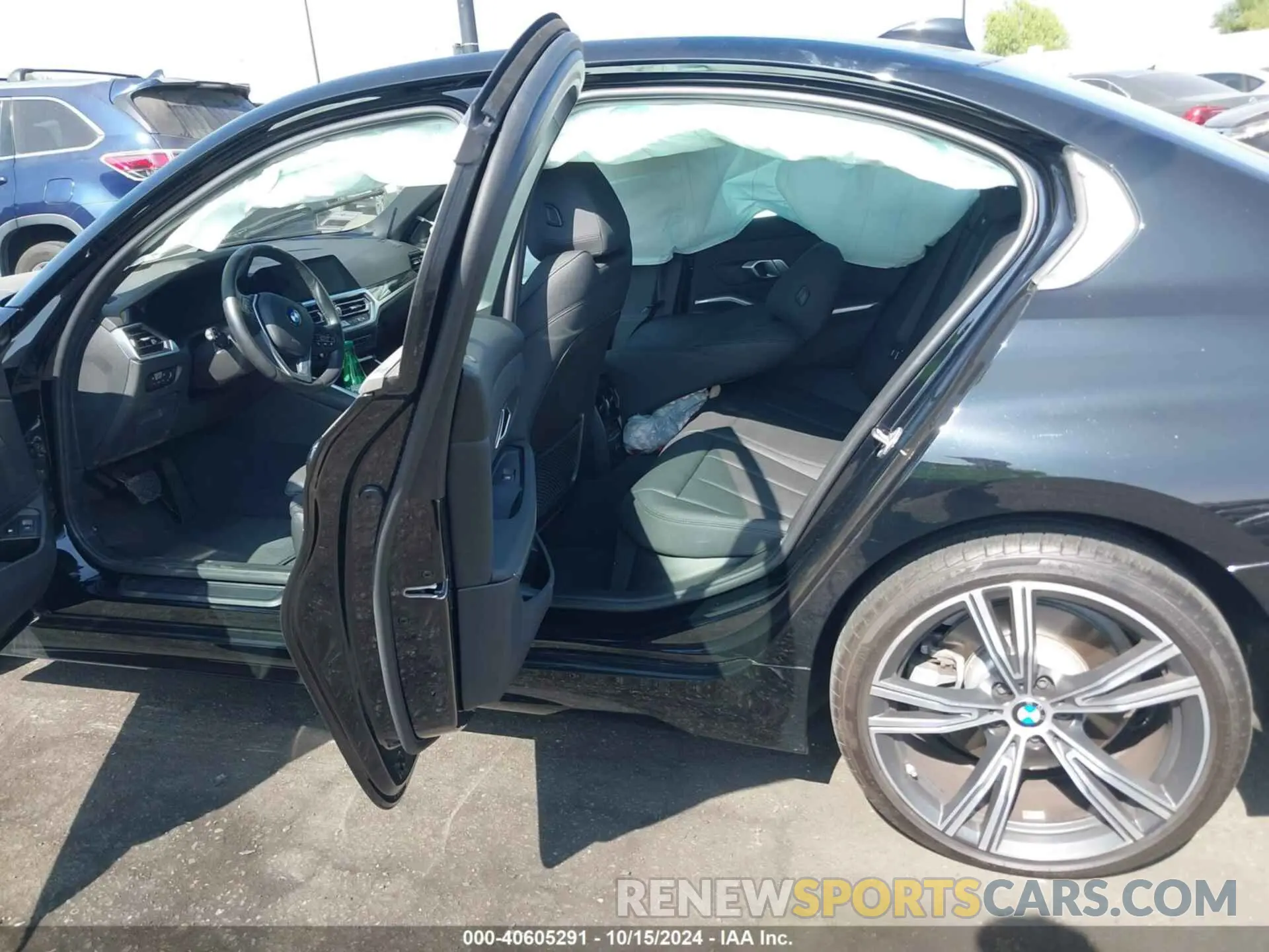 8 fotografías del automóvil dañado 3MW5P7J07M8B64606 BMW 3 SERIES 2021