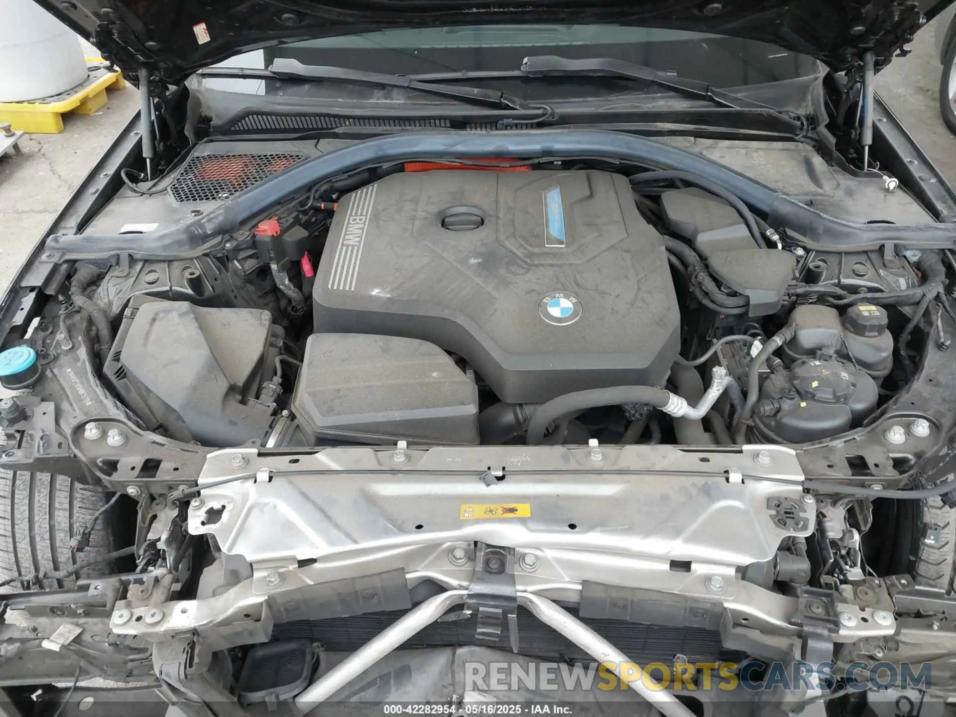 10 fotografías del automóvil dañado 3MW5P7J09M8B75719 BMW 3 SERIES 2021