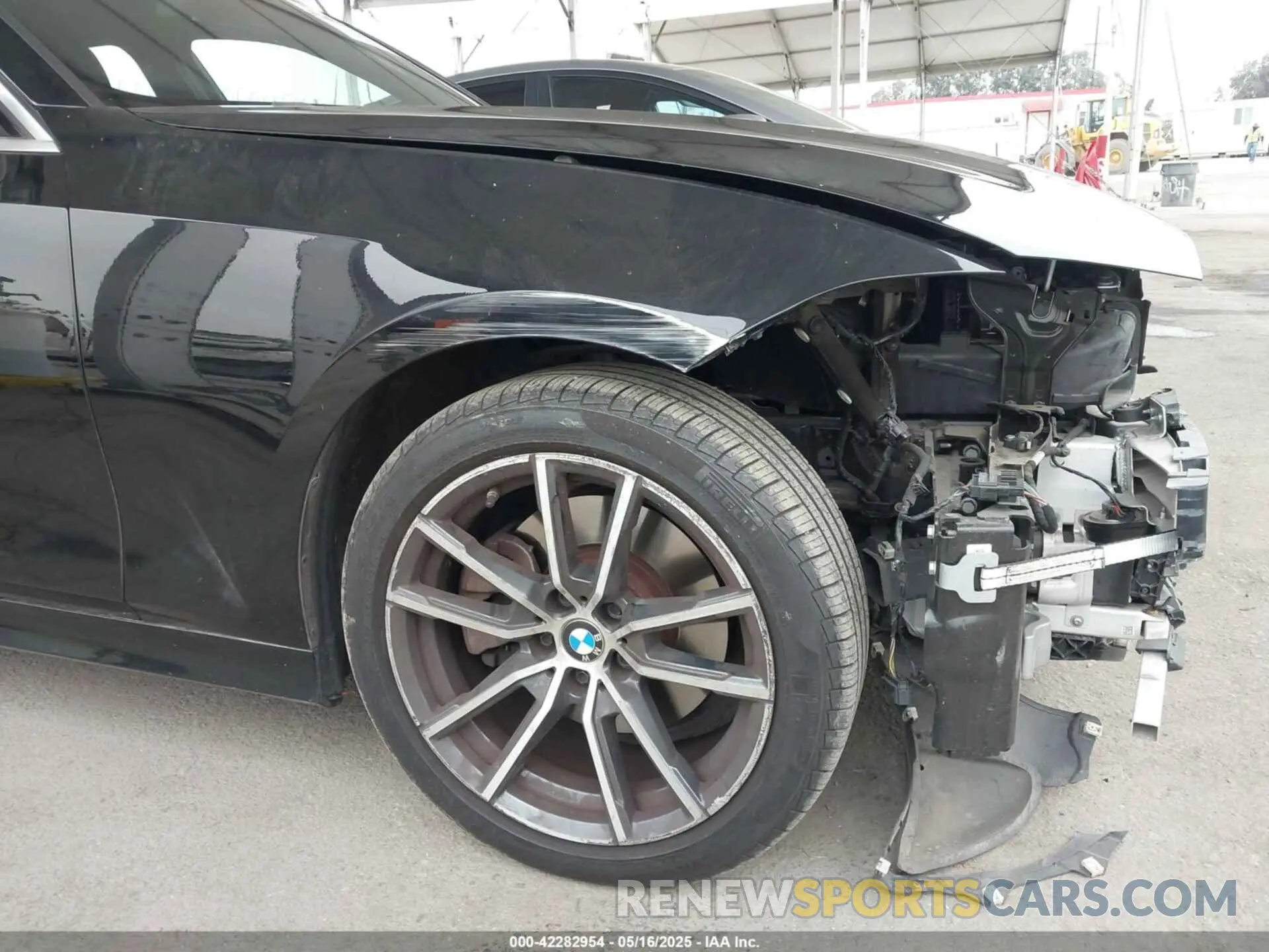 18 fotografías del automóvil dañado 3MW5P7J09M8B75719 BMW 3 SERIES 2021