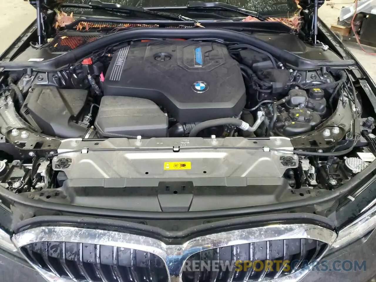 11 fotografías del automóvil dañado 3MW5P9J05M8B76751 BMW 3 SERIES 2021