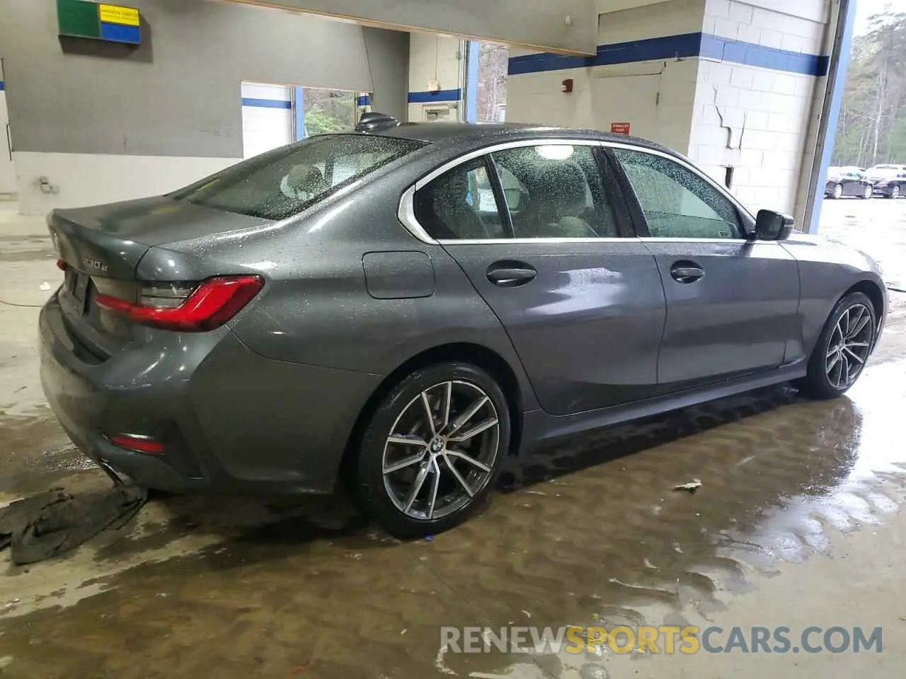 3 fotografías del automóvil dañado 3MW5P9J05M8B76751 BMW 3 SERIES 2021