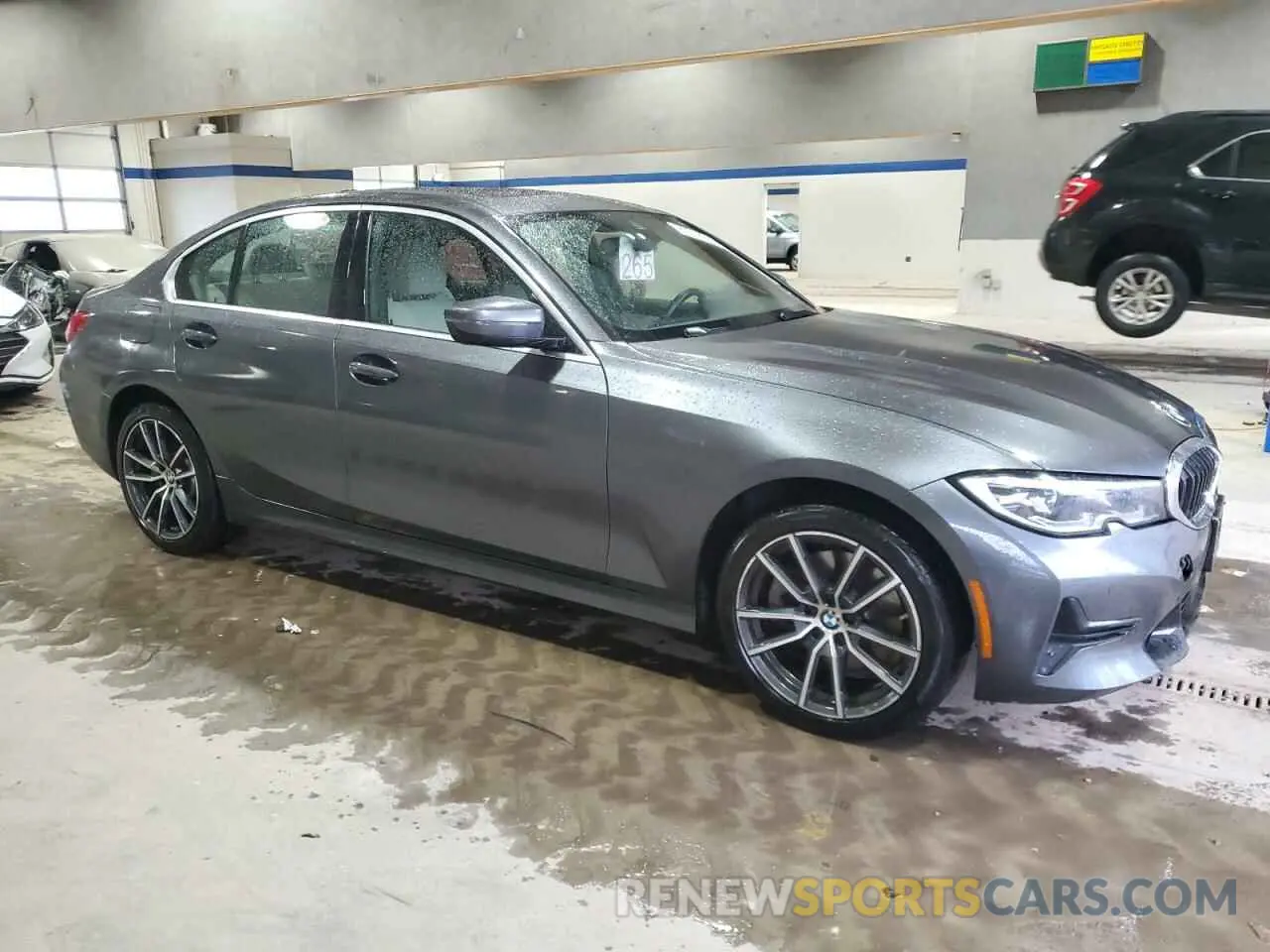 4 fotografías del automóvil dañado 3MW5P9J05M8B76751 BMW 3 SERIES 2021