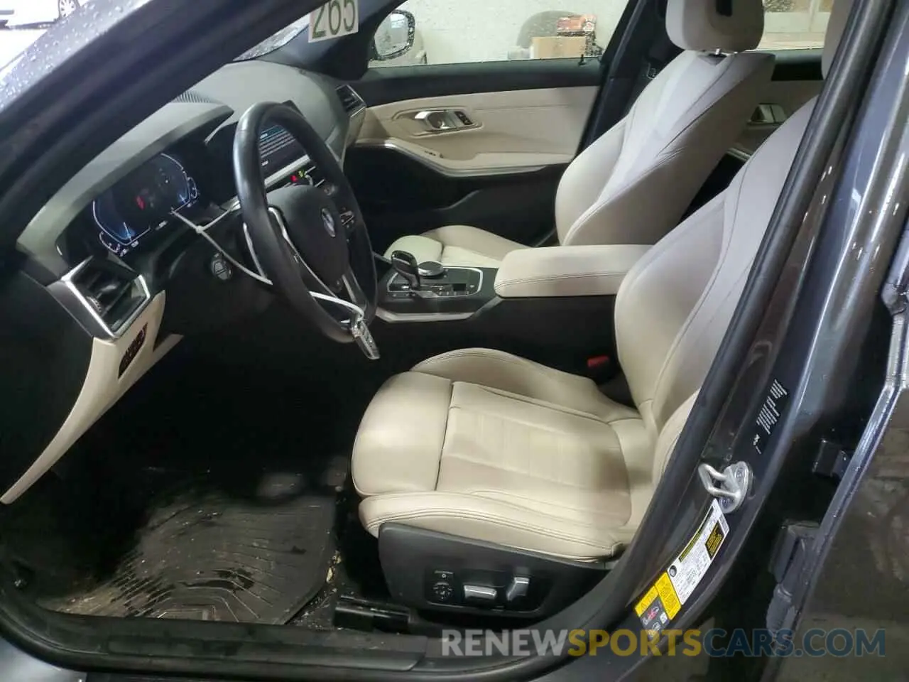 7 fotografías del automóvil dañado 3MW5P9J05M8B76751 BMW 3 SERIES 2021