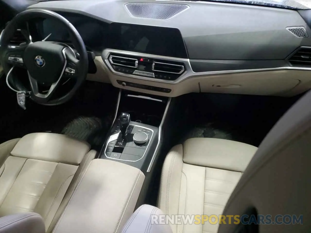 8 fotografías del automóvil dañado 3MW5P9J05M8B76751 BMW 3 SERIES 2021