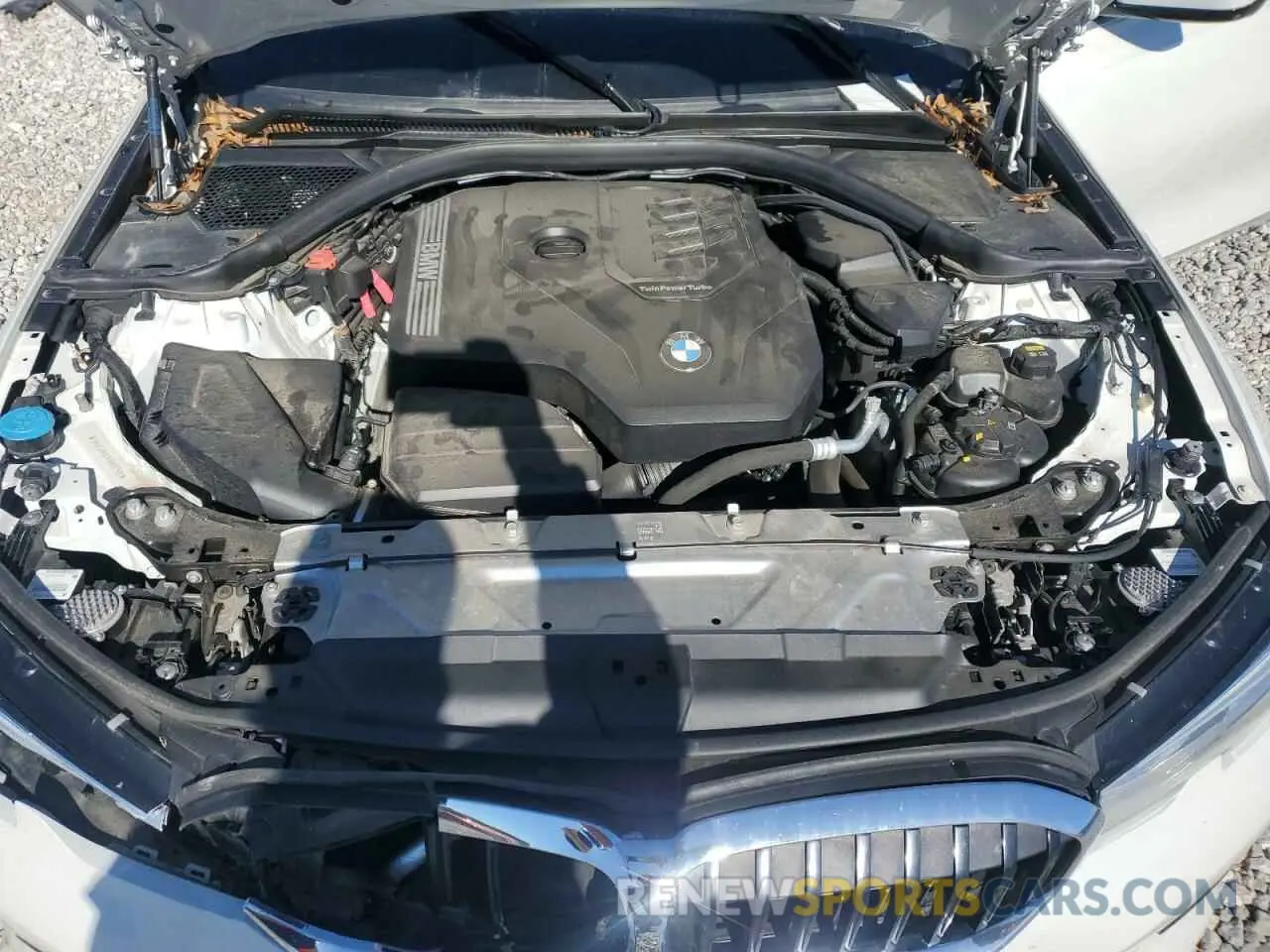 11 fotografías del automóvil dañado 3MW5R1J01M8B95759 BMW 3 SERIES 2021