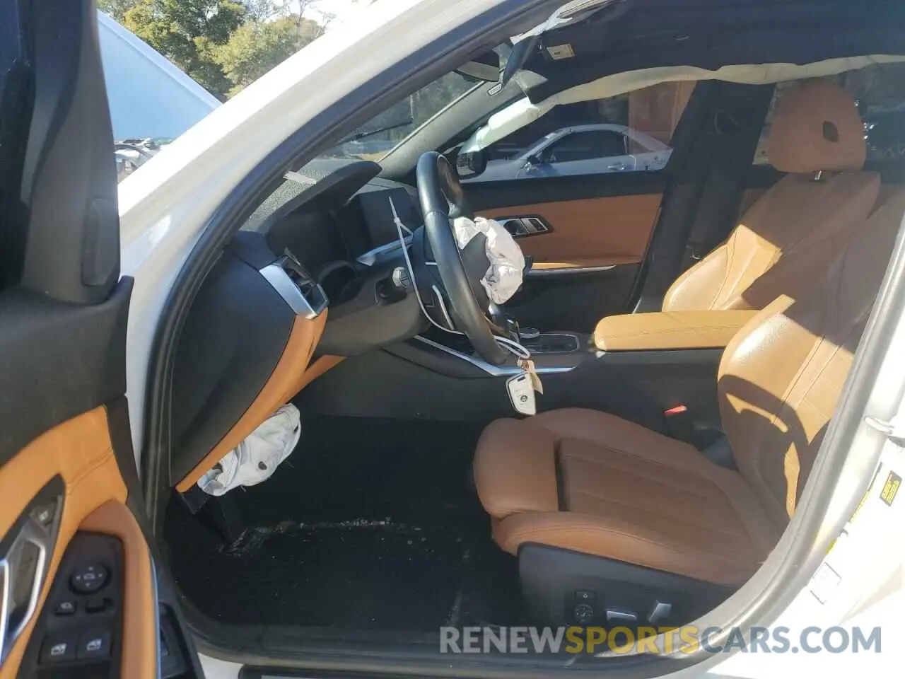 7 fotografías del automóvil dañado 3MW5R1J01M8B95759 BMW 3 SERIES 2021
