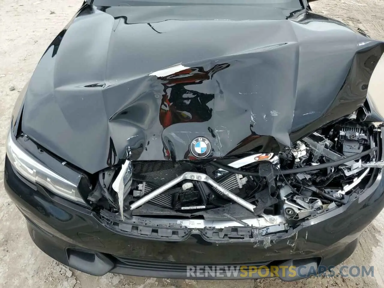 11 fotografías del automóvil dañado 3MW5R1J02M8B67789 BMW 3 SERIES 2021