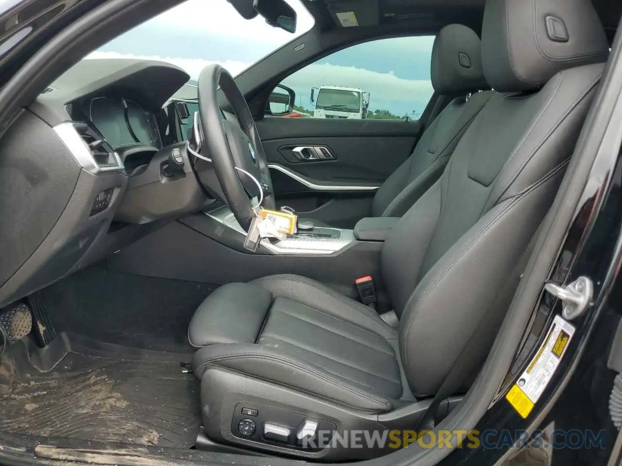 7 fotografías del automóvil dañado 3MW5R1J02M8B67789 BMW 3 SERIES 2021