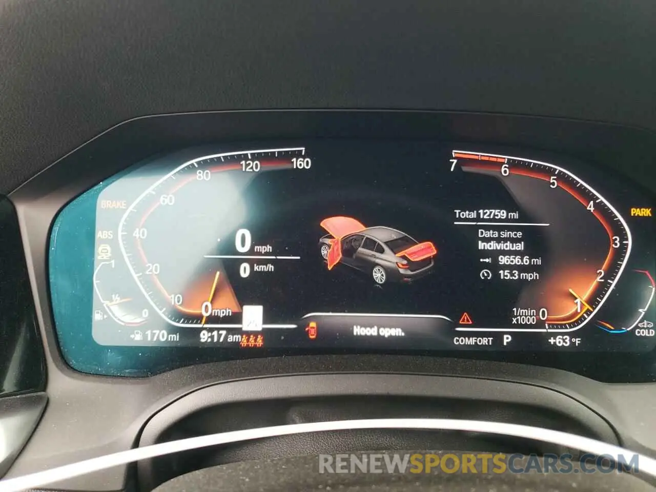 9 fotografías del automóvil dañado 3MW5R1J02M8B94393 BMW 3 SERIES 2021