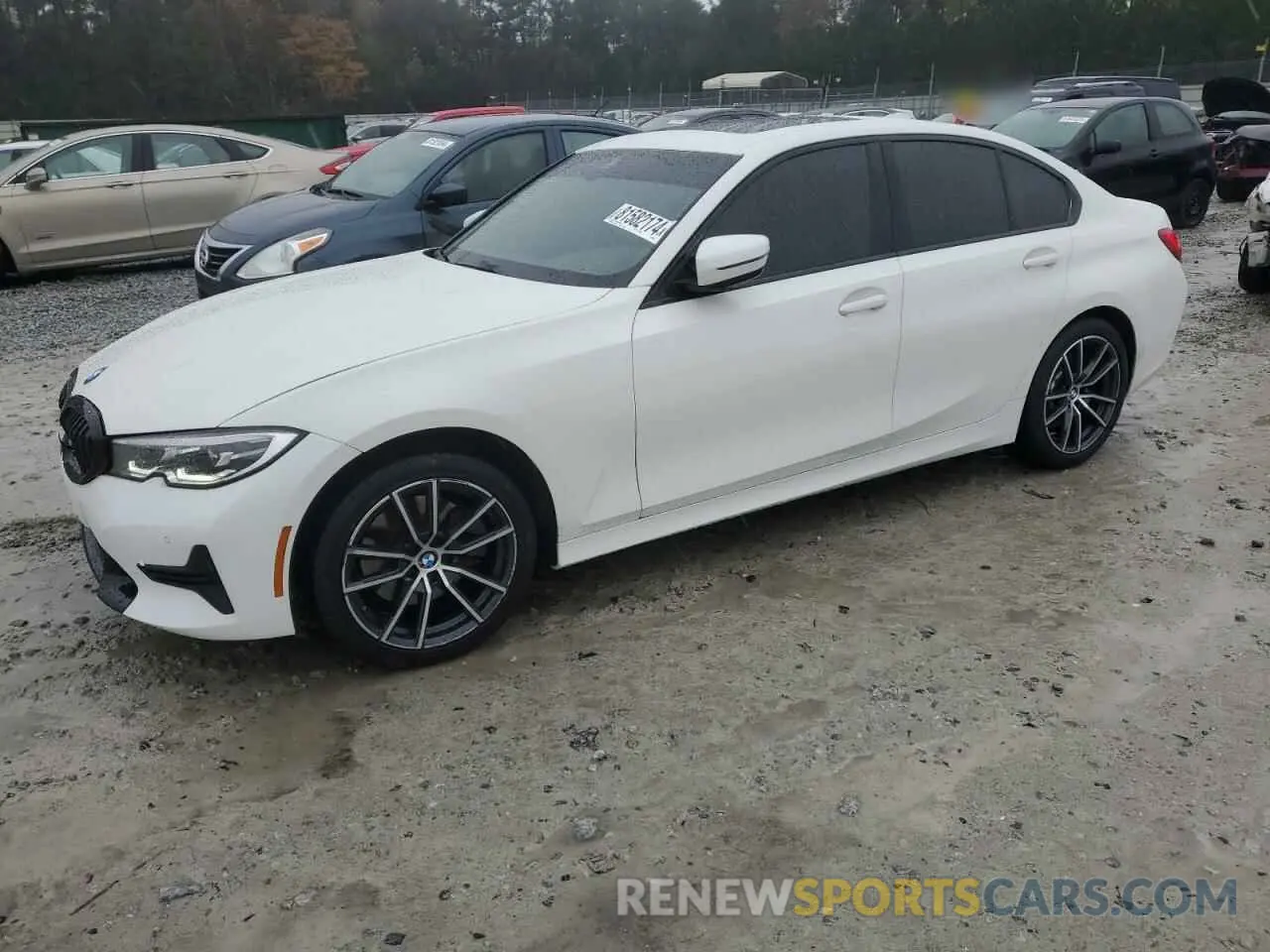 1 fotografías del automóvil dañado 3MW5R1J03M8B50015 BMW 3 SERIES 2021
