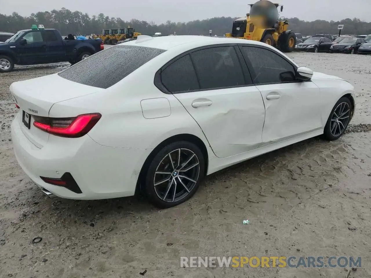 3 fotografías del automóvil dañado 3MW5R1J03M8B50015 BMW 3 SERIES 2021