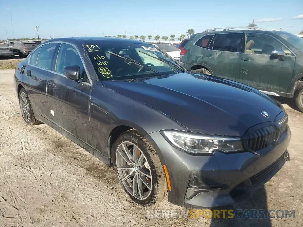 4 fotografías del automóvil dañado 3MW5R1J03M8B71494 BMW 3 SERIES 2021