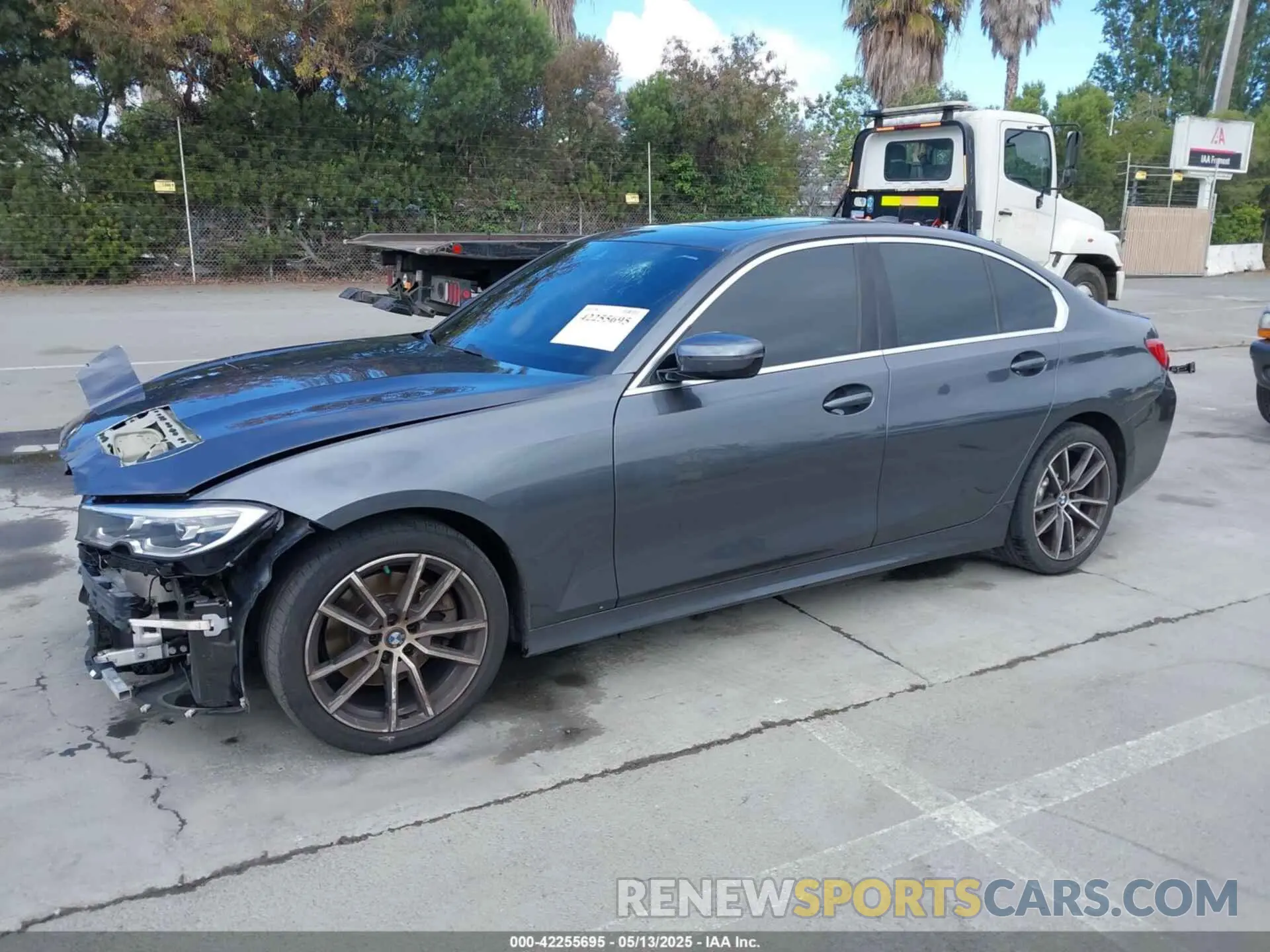 2 fotografías del automóvil dañado 3MW5R1J03M8B78350 BMW 3 SERIES 2021