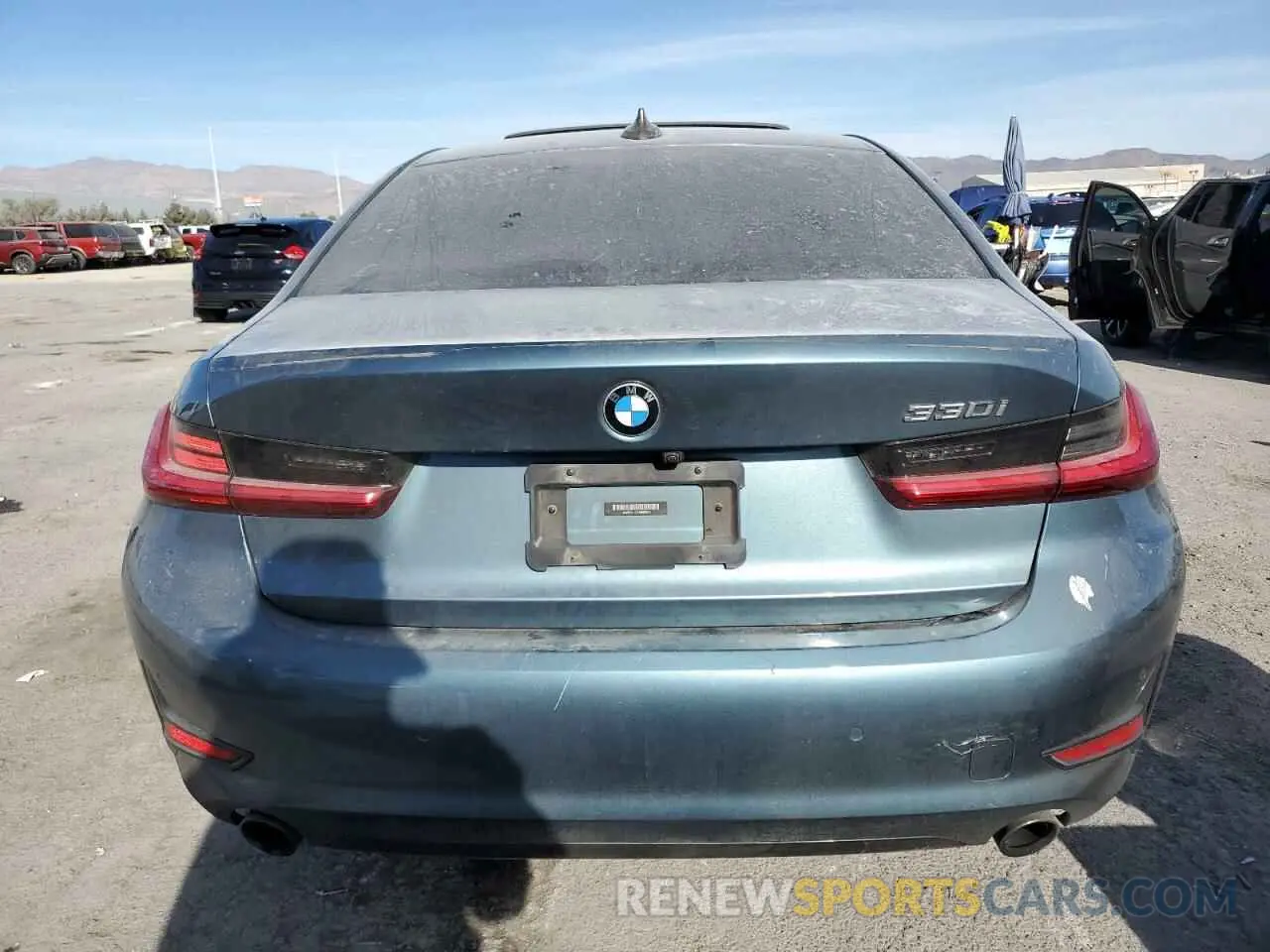 6 fotografías del automóvil dañado 3MW5R1J03M8B80034 BMW 3 SERIES 2021