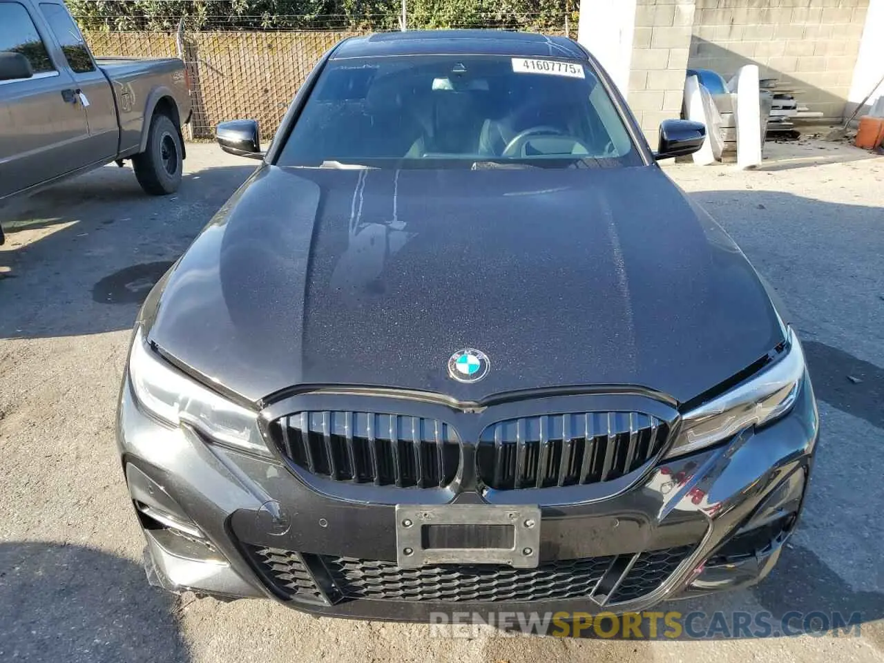 5 fotografías del automóvil dañado 3MW5R1J03M8C15266 BMW 3 SERIES 2021