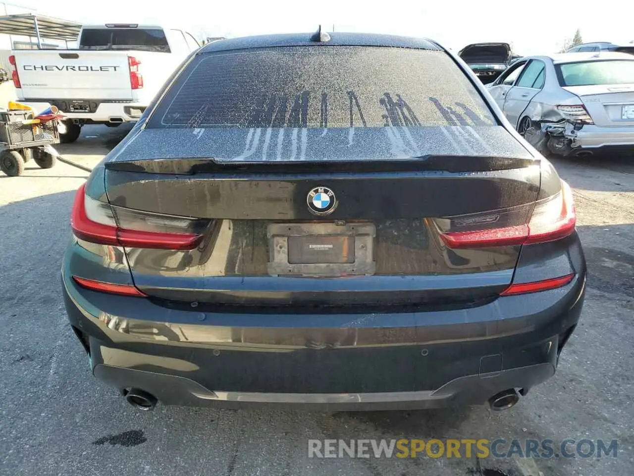 6 fotografías del automóvil dañado 3MW5R1J03M8C15266 BMW 3 SERIES 2021
