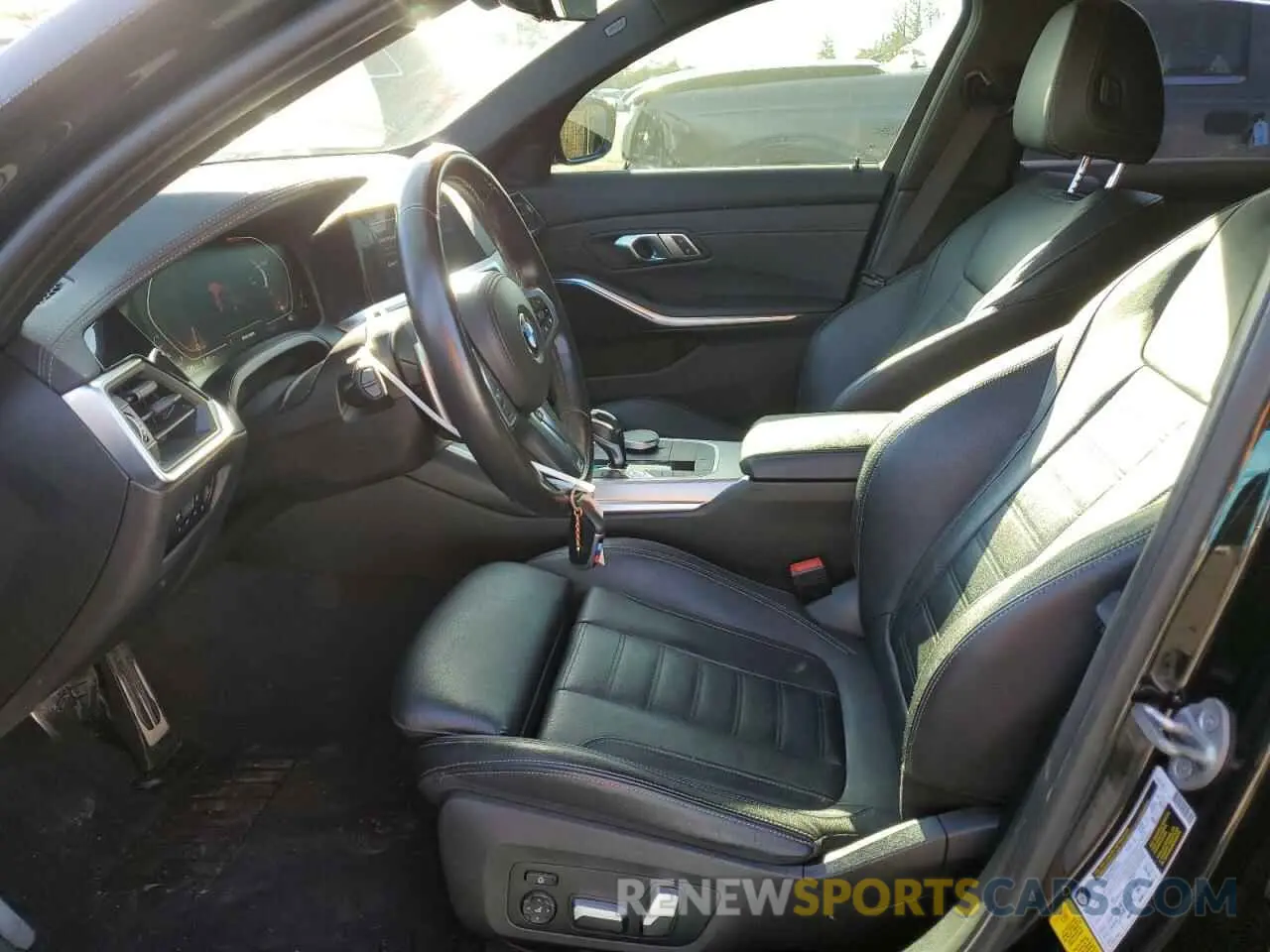 7 fotografías del automóvil dañado 3MW5R1J03M8C15266 BMW 3 SERIES 2021