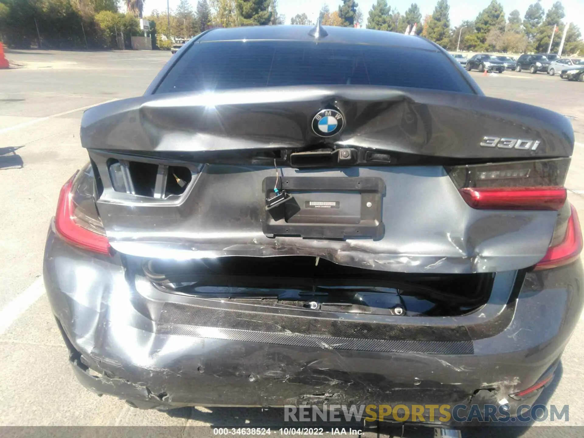 6 fotografías del automóvil dañado 3MW5R1J04M8B99529 BMW 3 SERIES 2021