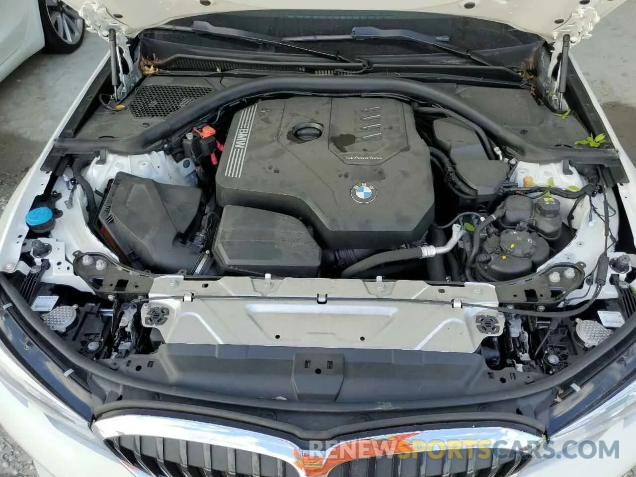 11 fotografías del automóvil dañado 3MW5R1J04M8C11808 BMW 3 SERIES 2021