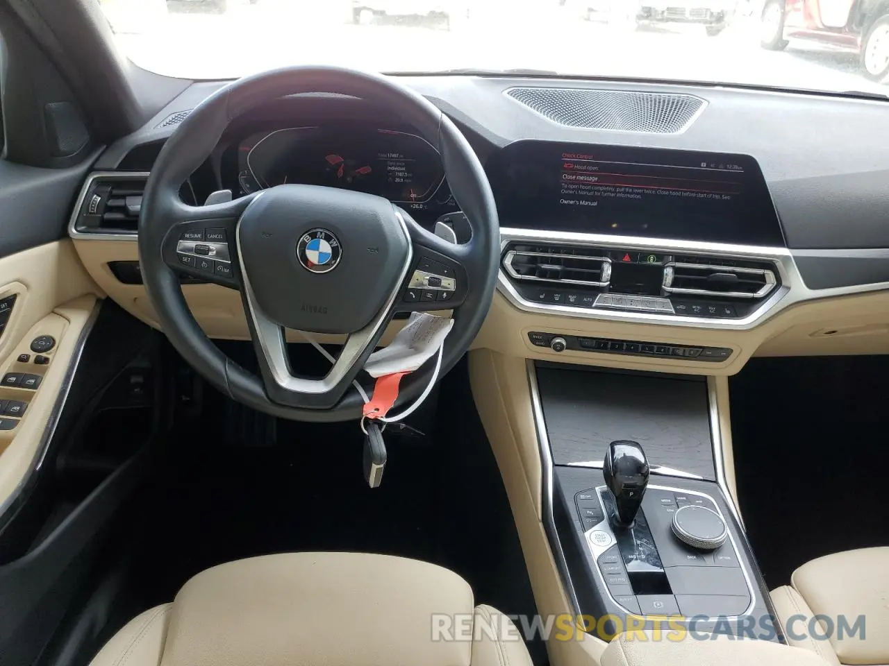 8 fotografías del automóvil dañado 3MW5R1J04M8C11808 BMW 3 SERIES 2021