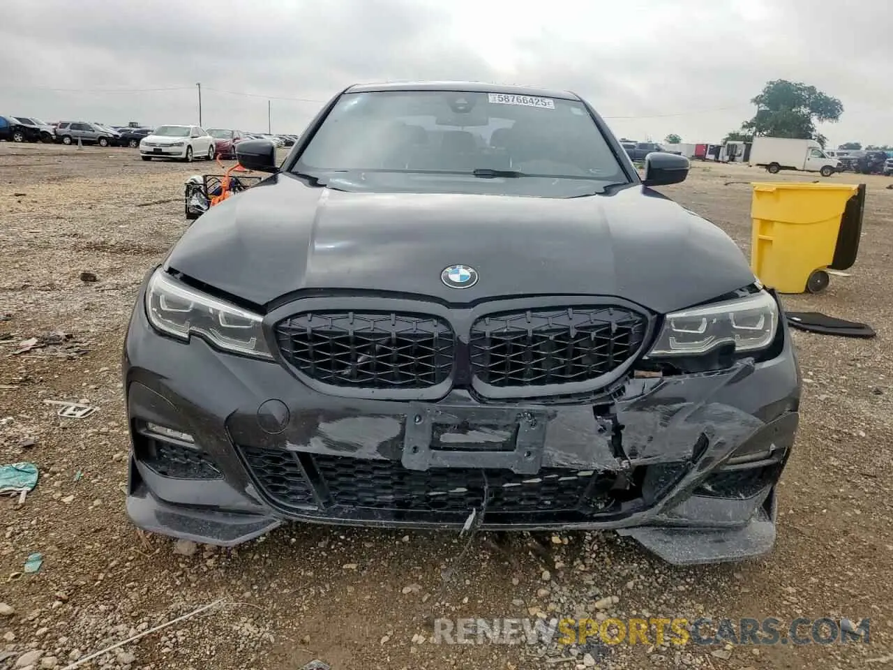 5 fotografías del automóvil dañado 3MW5R1J05M8B50324 BMW 3 SERIES 2021