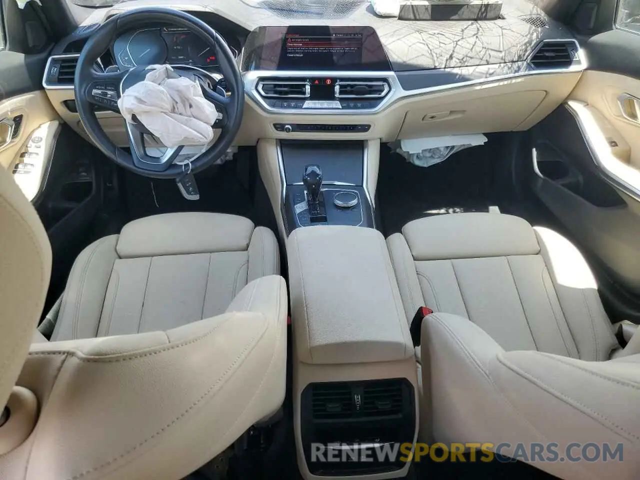 8 fotografías del automóvil dañado 3MW5R1J05M8B70220 BMW 3 SERIES 2021