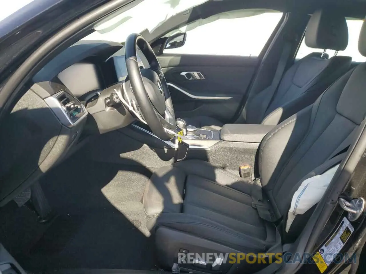 7 fotografías del automóvil dañado 3MW5R1J05M8C01837 BMW 3 SERIES 2021