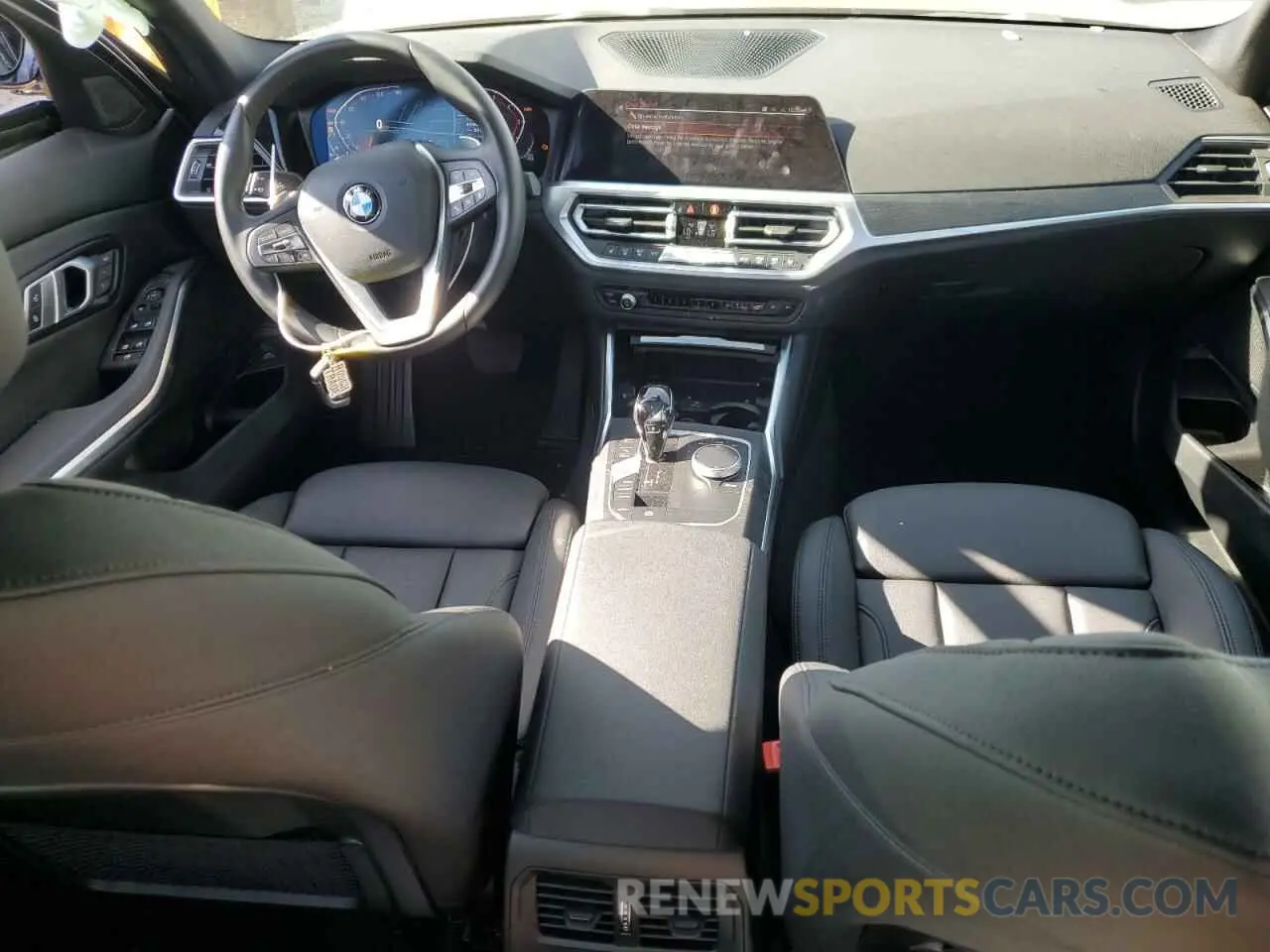 8 fotografías del automóvil dañado 3MW5R1J05M8C01837 BMW 3 SERIES 2021