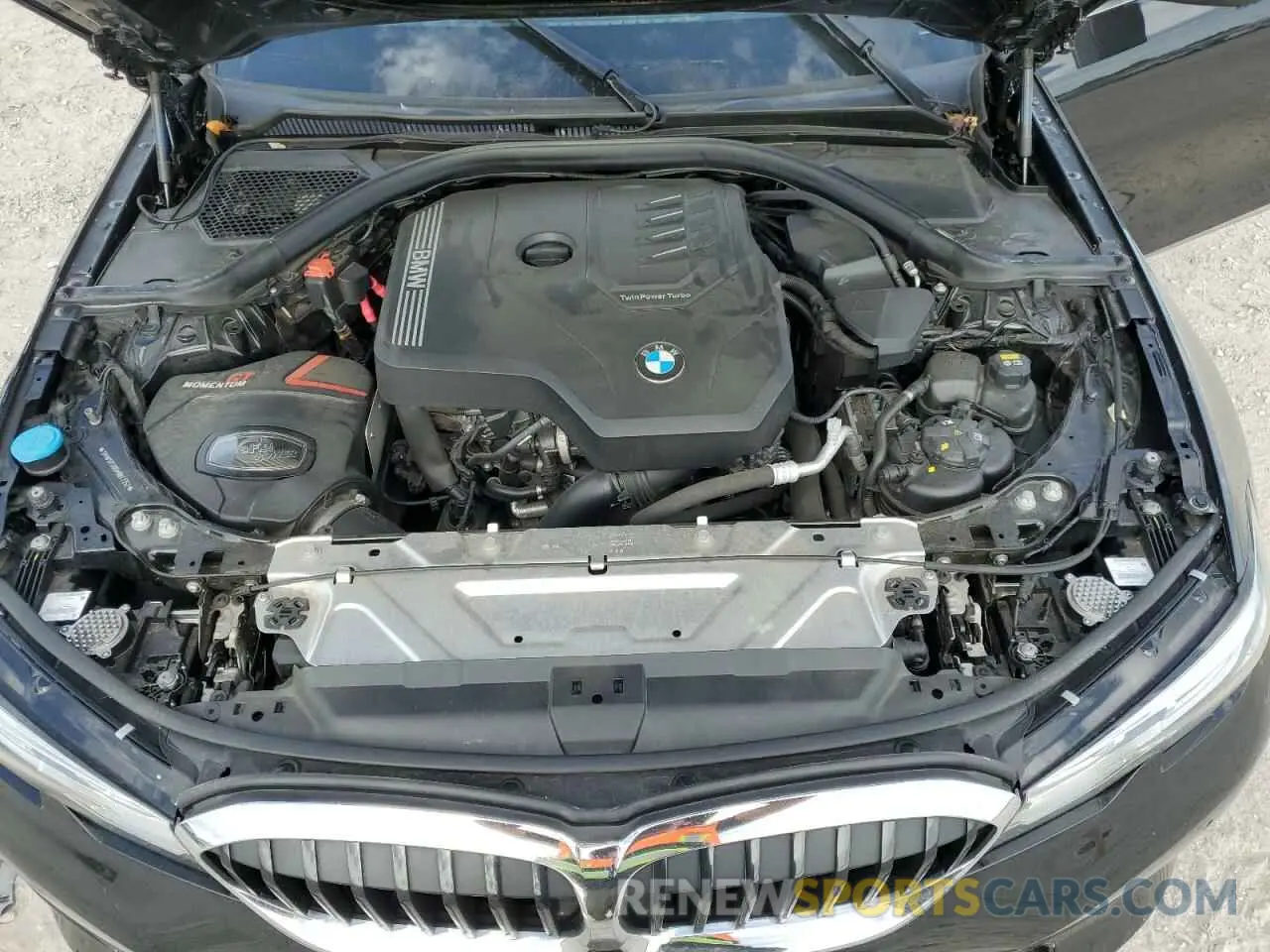 11 fotografías del automóvil dañado 3MW5R1J06M8B47352 BMW 3 SERIES 2021