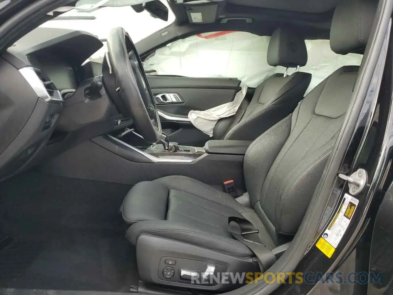 7 fotografías del automóvil dañado 3MW5R1J06M8B47352 BMW 3 SERIES 2021