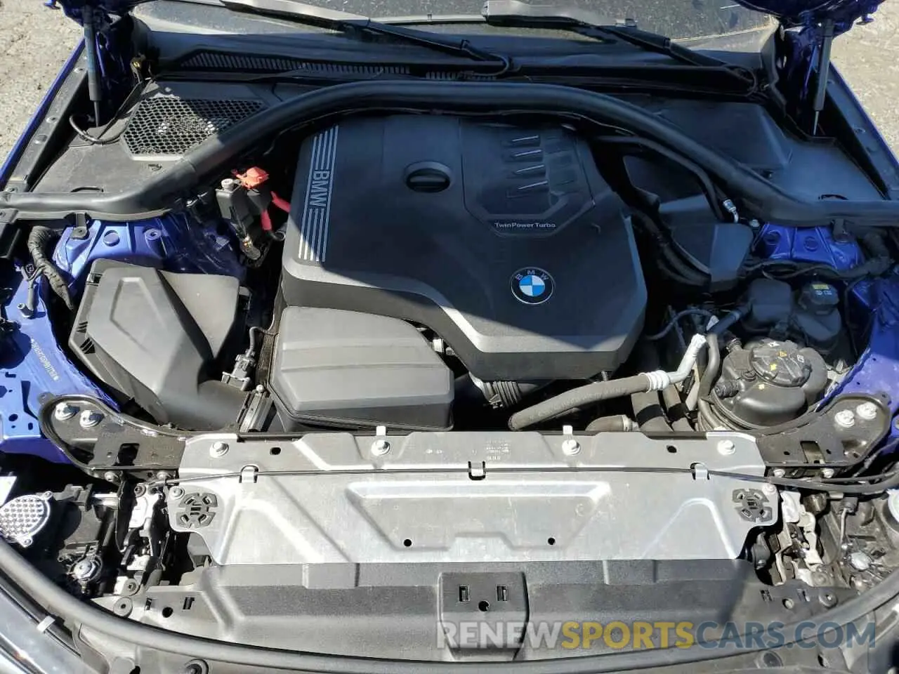 11 fotografías del automóvil dañado 3MW5R1J06M8B72168 BMW 3 SERIES 2021