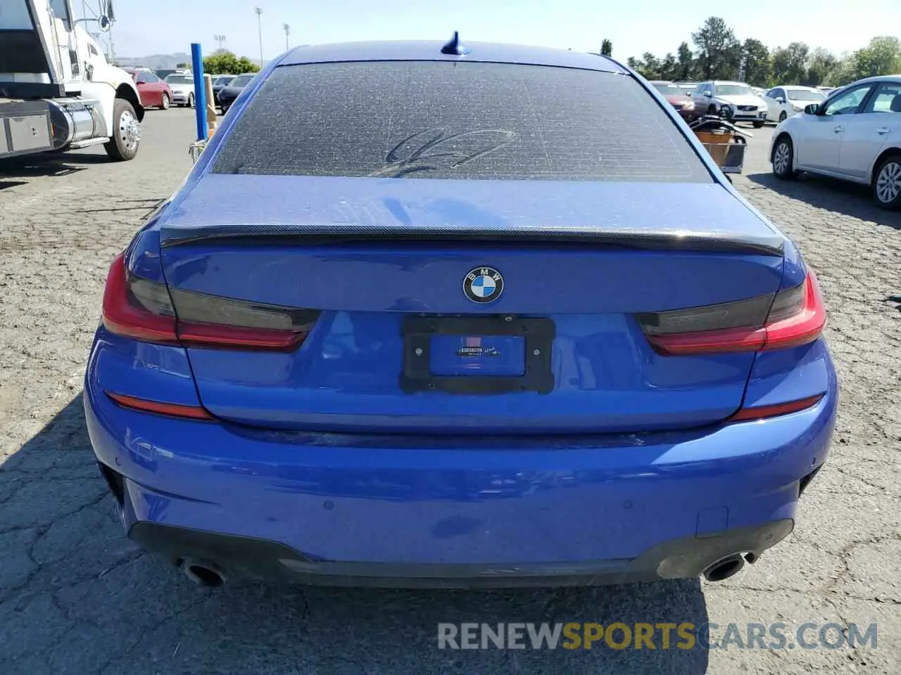 6 fotografías del automóvil dañado 3MW5R1J06M8B72168 BMW 3 SERIES 2021