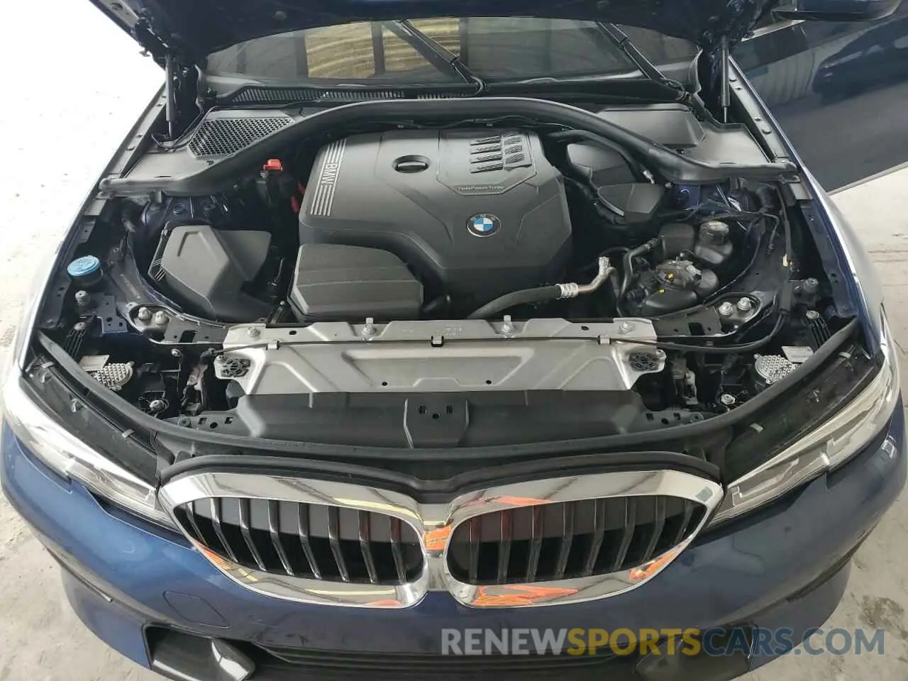 11 fotografías del automóvil dañado 3MW5R1J07M8B86693 BMW 3 SERIES 2021