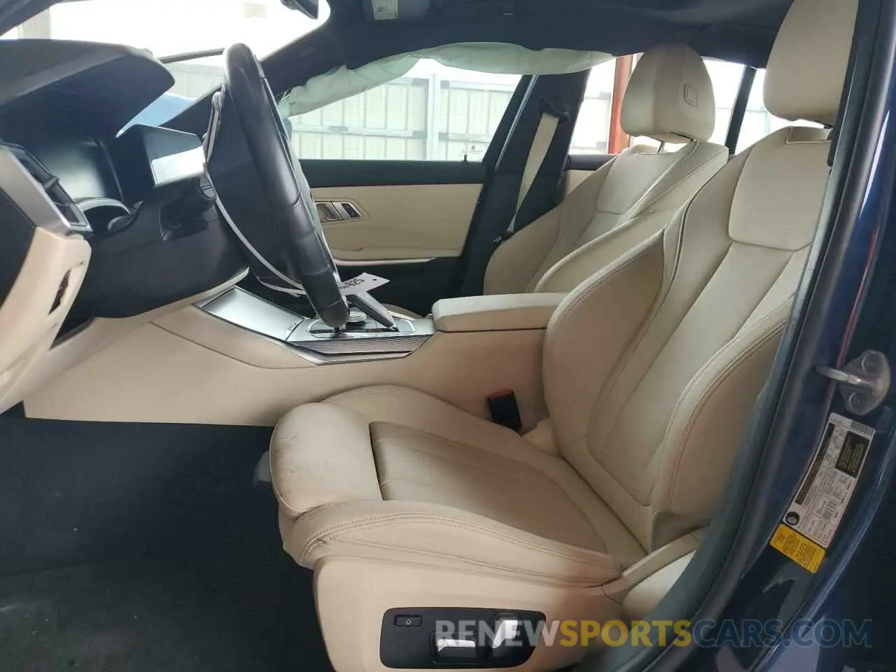 7 fotografías del automóvil dañado 3MW5R1J07M8B86693 BMW 3 SERIES 2021