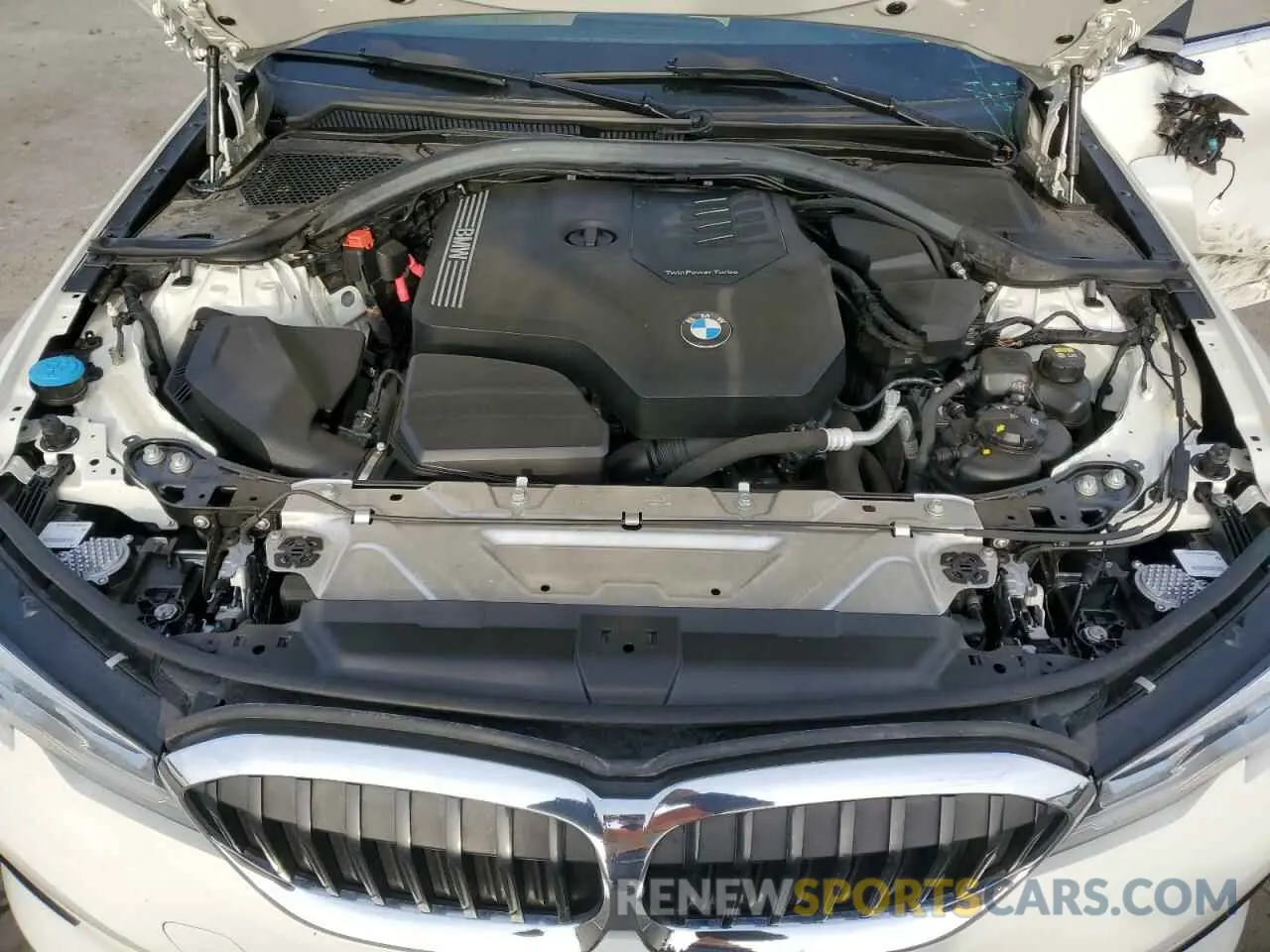 11 fotografías del automóvil dañado 3MW5R1J07M8B97614 BMW 3 SERIES 2021