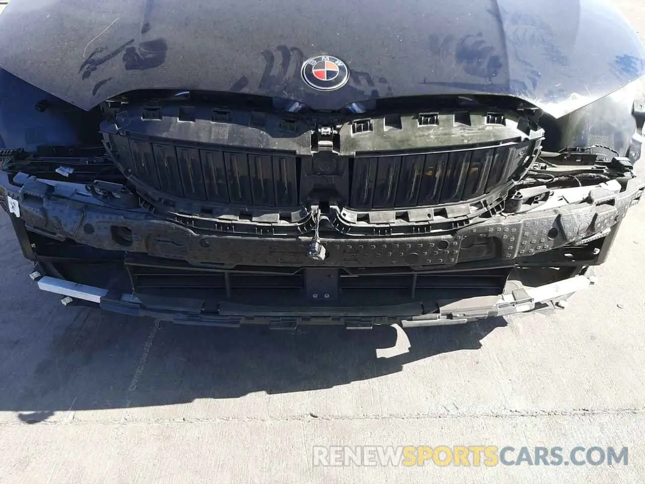 9 fotografías del automóvil dañado 3MW5R1J07M8C13701 BMW 3 SERIES 2021