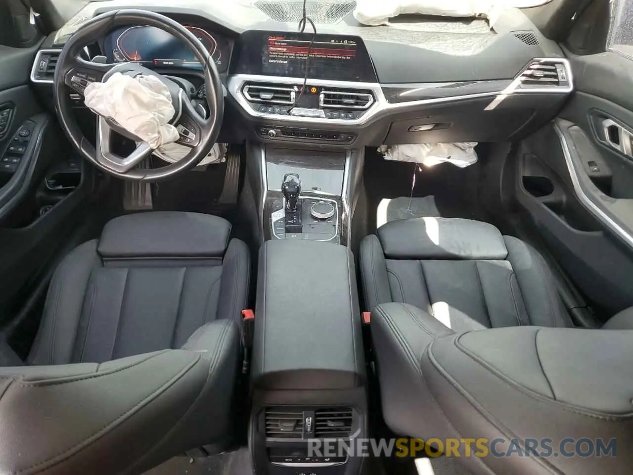 8 fotografías del automóvil dañado 3MW5R1J08M8B91871 BMW 3 SERIES 2021