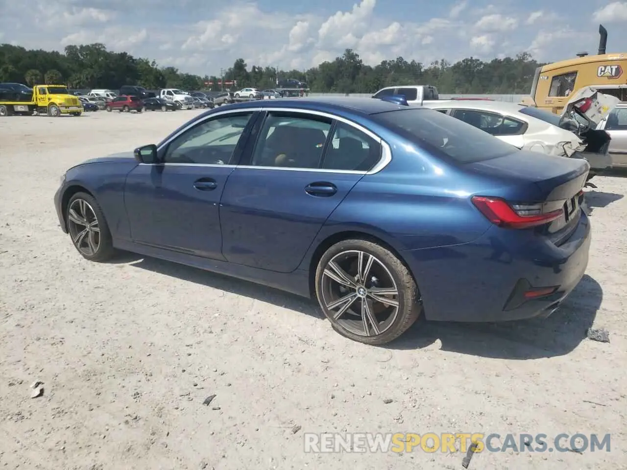 2 fotografías del automóvil dañado 3MW5R1J08M8B97931 BMW 3 SERIES 2021
