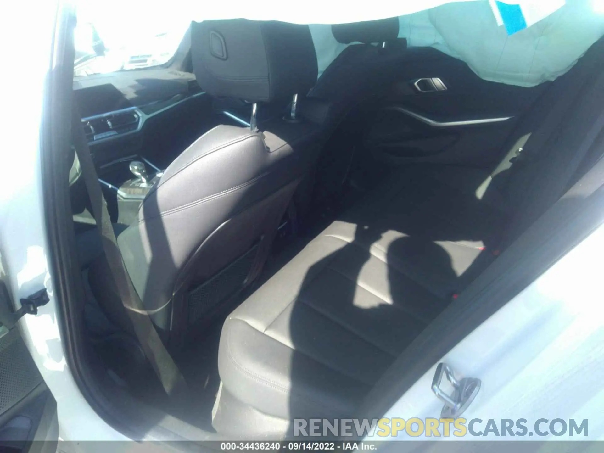 8 fotografías del automóvil dañado 3MW5R1J09M8B52657 BMW 3 SERIES 2021