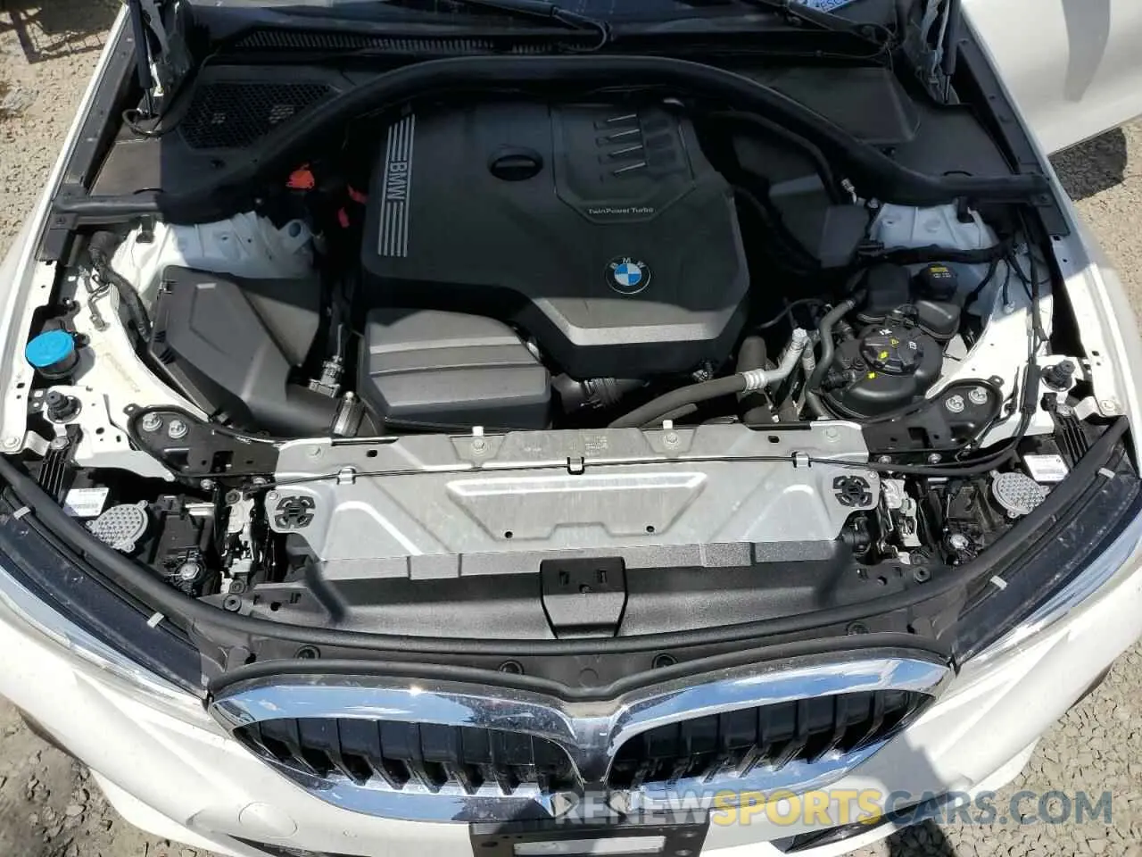 11 fotografías del automóvil dañado 3MW5R1J09M8B77123 BMW 3 SERIES 2021