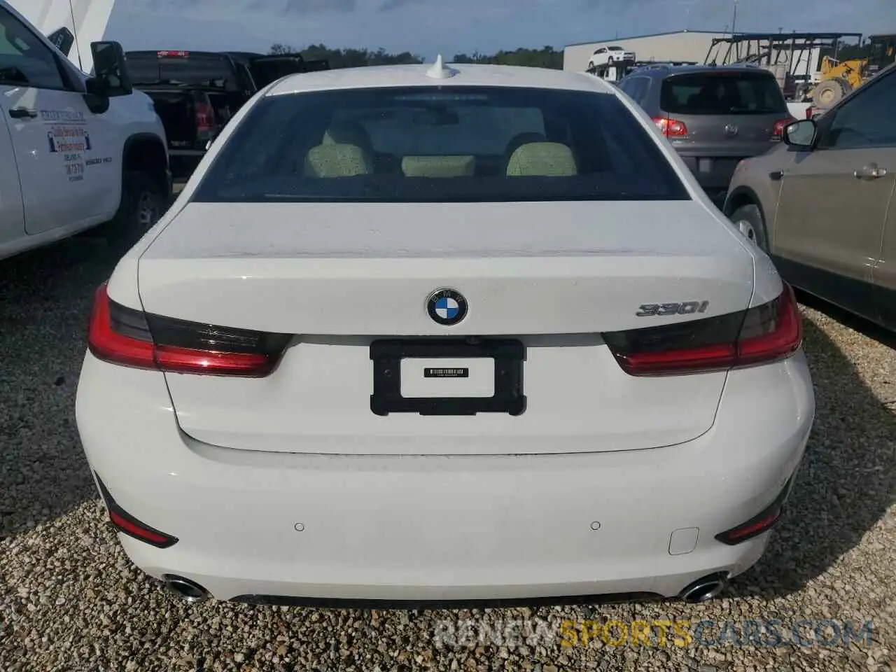 6 fotografías del automóvil dañado 3MW5R1J09M8B95038 BMW 3 SERIES 2021