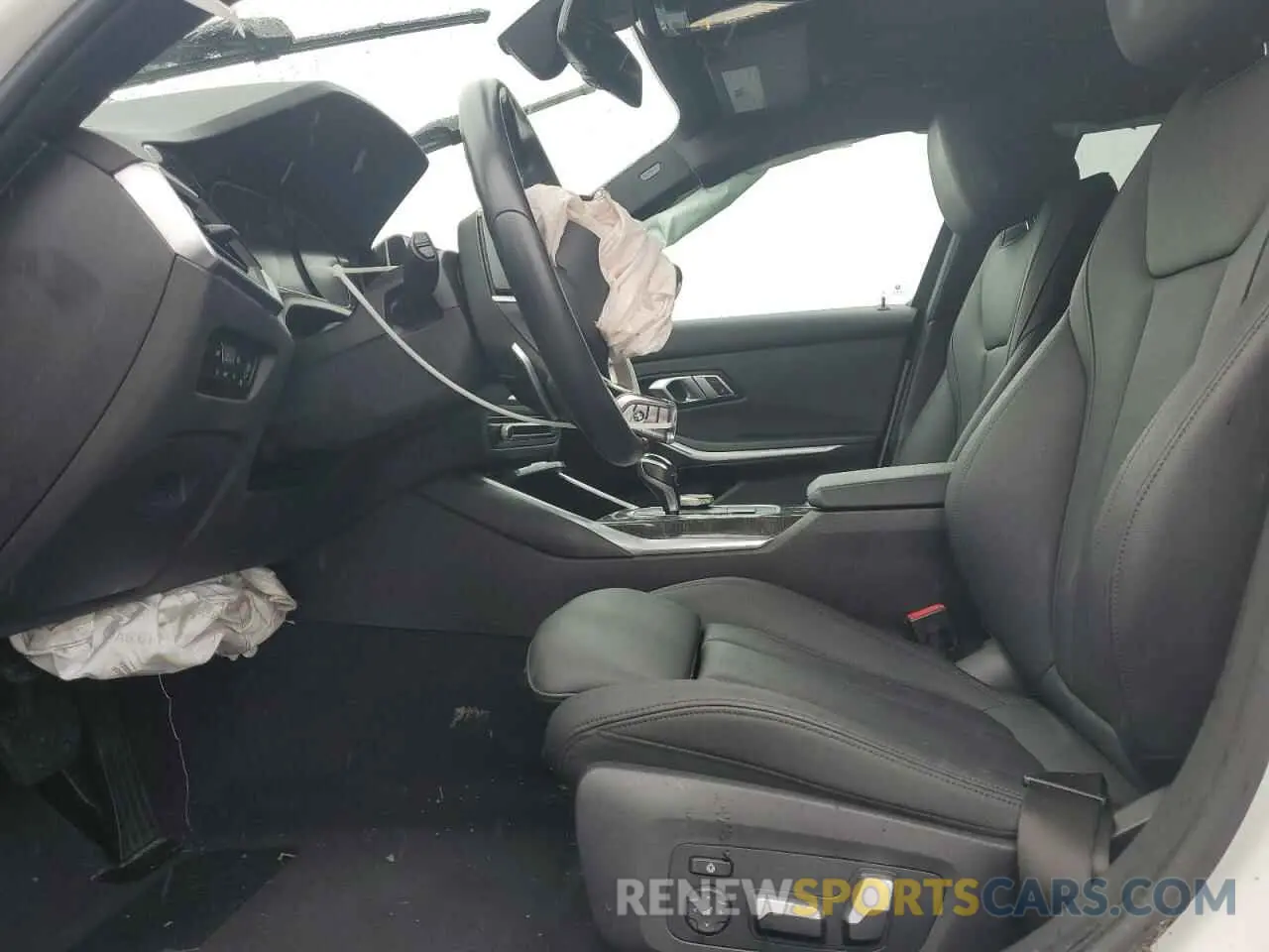 7 fotografías del automóvil dañado 3MW5R1J0XM8B48990 BMW 3 SERIES 2021